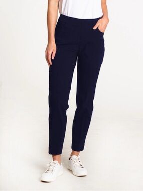 STYLUS Navy Slim Ankle Pants